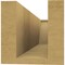 Ekena Millwork 4in. W x 4in. H x 16in. L Concord Woodgrain TimberThane Rafter Tail, Primed Tan RFTUR04X04X16CONRCPR - alternate 6